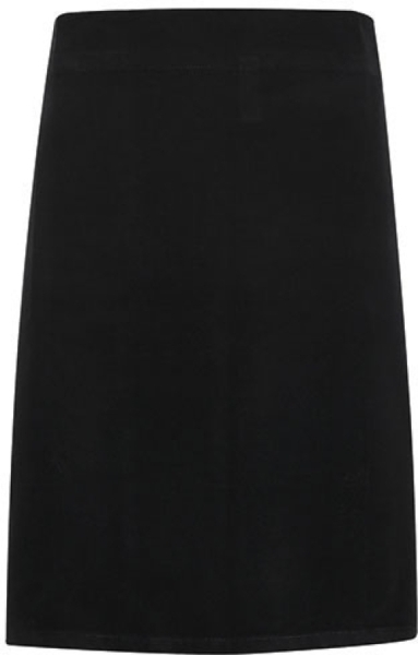 Premier Calibre Heavy Cotton Canvas Waist Apron 70 x 50 cm Black