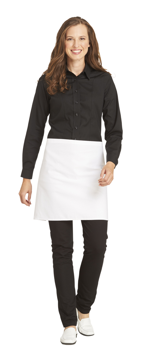 LEIBER-Jobwear, Vorbinder, Arbeits-Berufs-Schürze, ca. 210 g/m², weiß