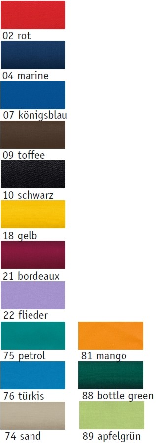 LEIBER-Jobwear, Krawatte, Schlips, ca. 215 g/m², mango
