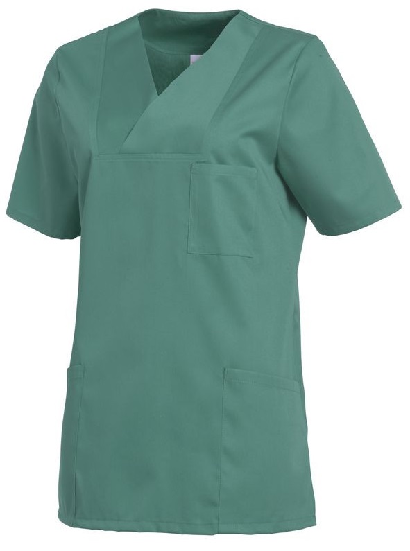 LEIBER-Jobwear, Damen-Schlupfkasack, Arbeits-Berufs-Kasack, olive