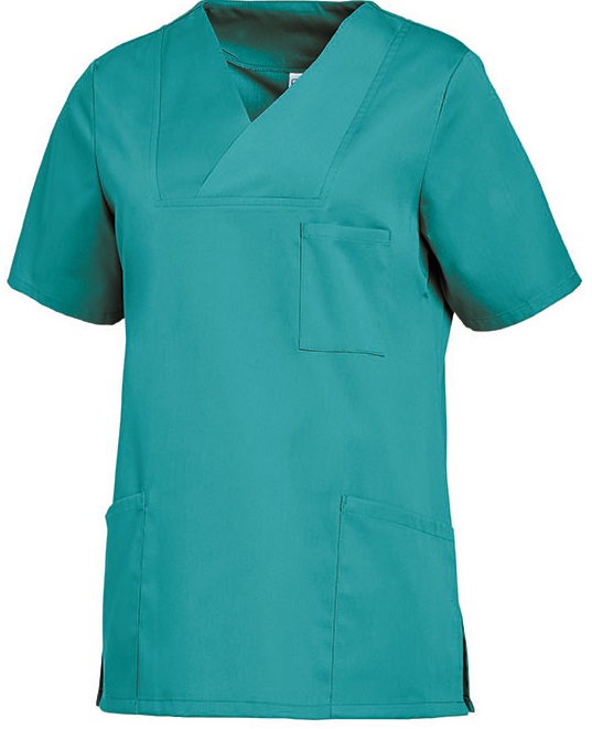 LEIBER-Jobwear, Damen-Schlupfkasack, Arbeits-Berufs-Kasack, ca. 150g/m², petrol