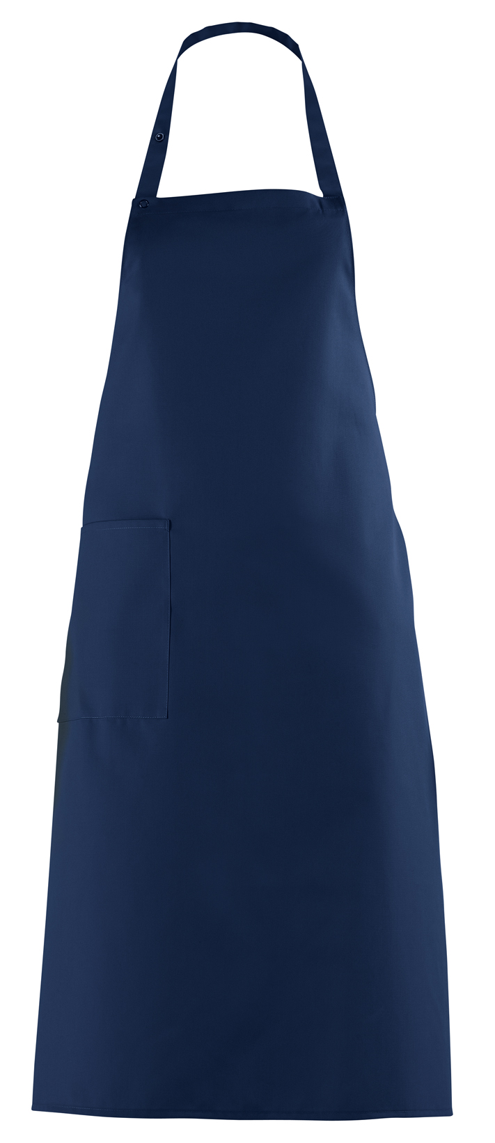 LEIBER-Jobwear, Latzschürze, Gastro-Arbeits-Berufs-Schürze, Vorbinder, ca. 215g/m², marine