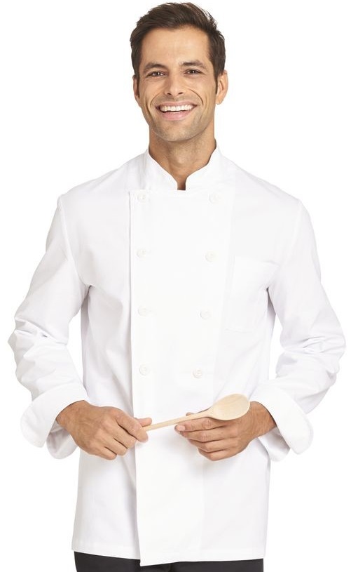 LEIBER-Jobwear, Kochjacke für Damen und Herren, Gr. 44-60, weiß