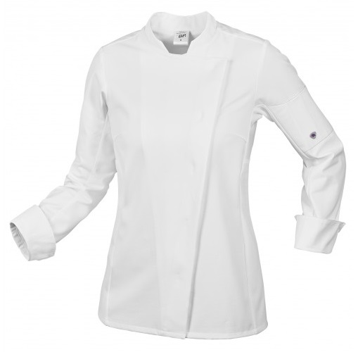 BP-Jobwear, Damen-Kochjacke, weiß
