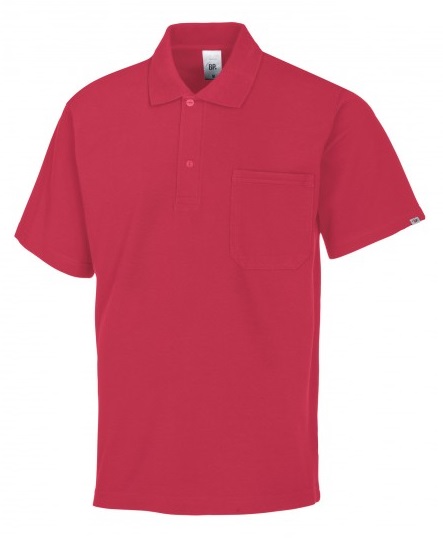 BP-Jobwear, Poloshirt, Arbeits-Berufs-Shirt, Damen & Herren, ca. 220g/m², coral