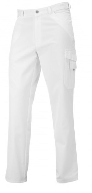 BP-Jobwear, Jeanshose, Damen und Herren Arbeits-Jeans, ca. 245g/m², weiß