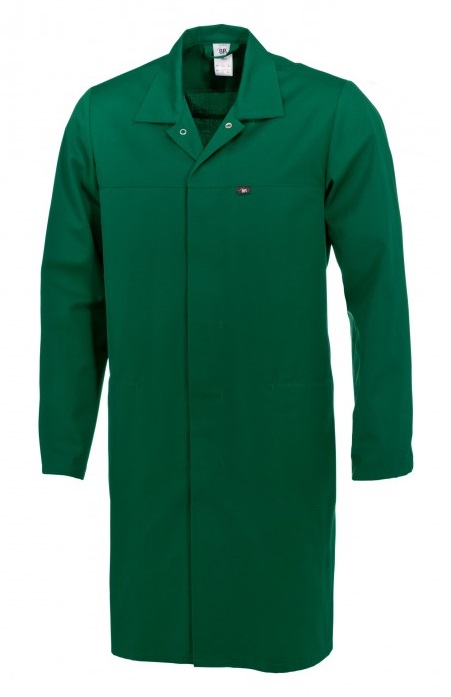 BP-Jobwear, Food-HACCP-Mantel, Arbeits-Berufs-Mantel, Kittel, für Sie und Ihn, mittelgrün