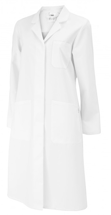 BP-Jobwear, Damen-Arbeits-Mantel, Berufsmantel, Kittel, ca. 205g/m², weiß