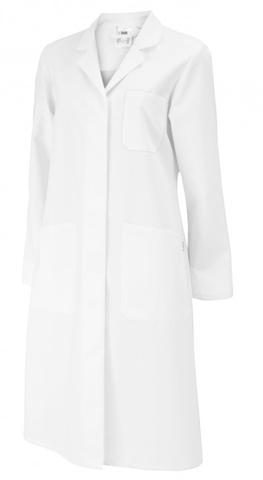 BP-Jobwear, Damen-Arbeits-Mantel, Berufsmantel, Kittel, ca. 215g/m², weiß