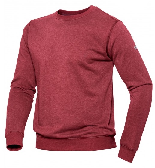 BP-Jobwear, Sweatshirt für Sie & Ihn, Arbeits-Berufs-Shirt, ca. 280 g/m², rot