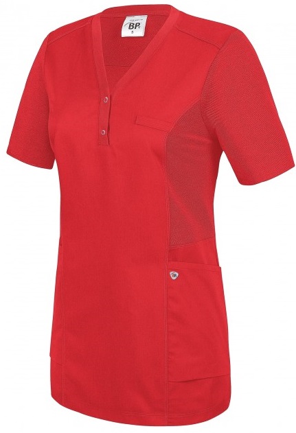 BP-Jobwear, Damenkasack, Arbeits-Berufs Kasack, Komfort, rot