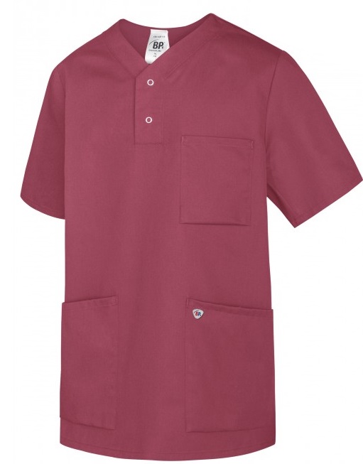 BP-Jobwear, Schlupfkasack, Arbeits-Berufs-Kasack, Damen und Herren, ca. 180g/m², brombeere