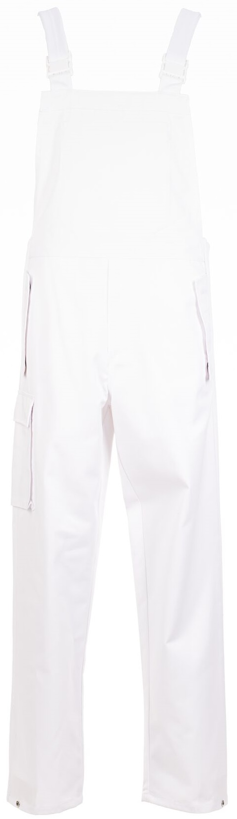 PLANAM-Jobwear, Food-HACCP-Herren-Latzhose, Arbeits-Berufs-Hose, ca.280 gr, weiß