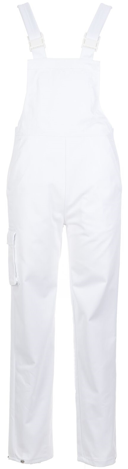 PLANAM-Jobwear, Food-HACCP-Damen-Latzhose, Arbeits-Berufs-Hose, ca.280 gr, weiß