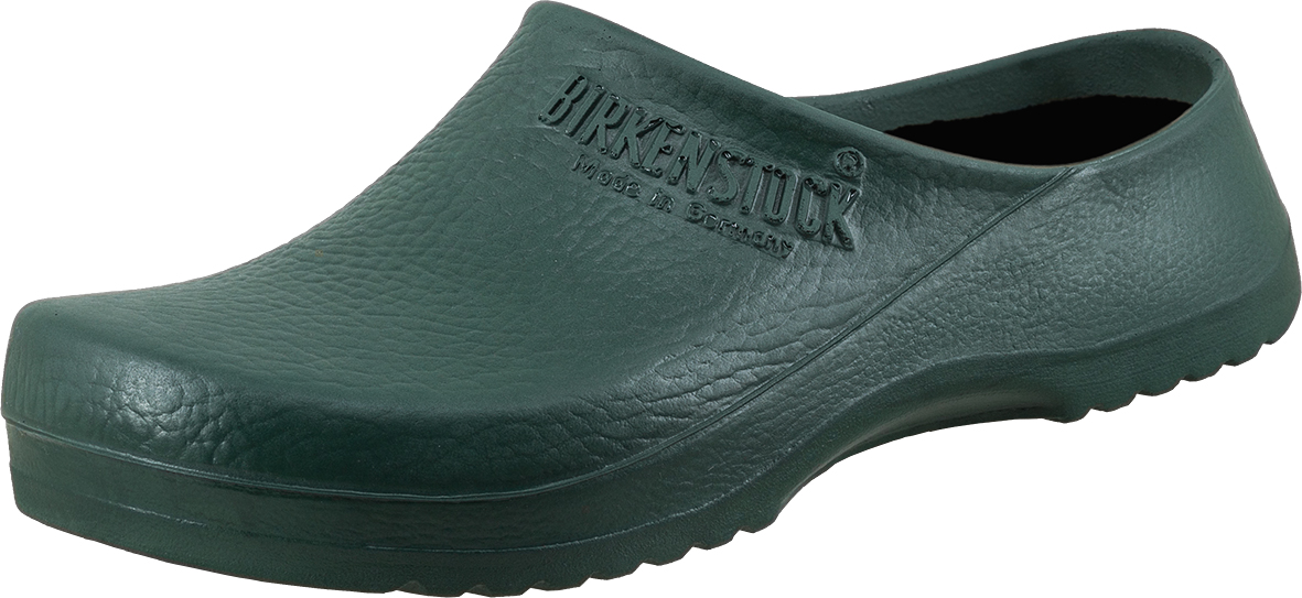 BIRKENSTOCK-Footwear, PU-OB-Arbeits-Berufs-Clogs, Super Birkis, grün