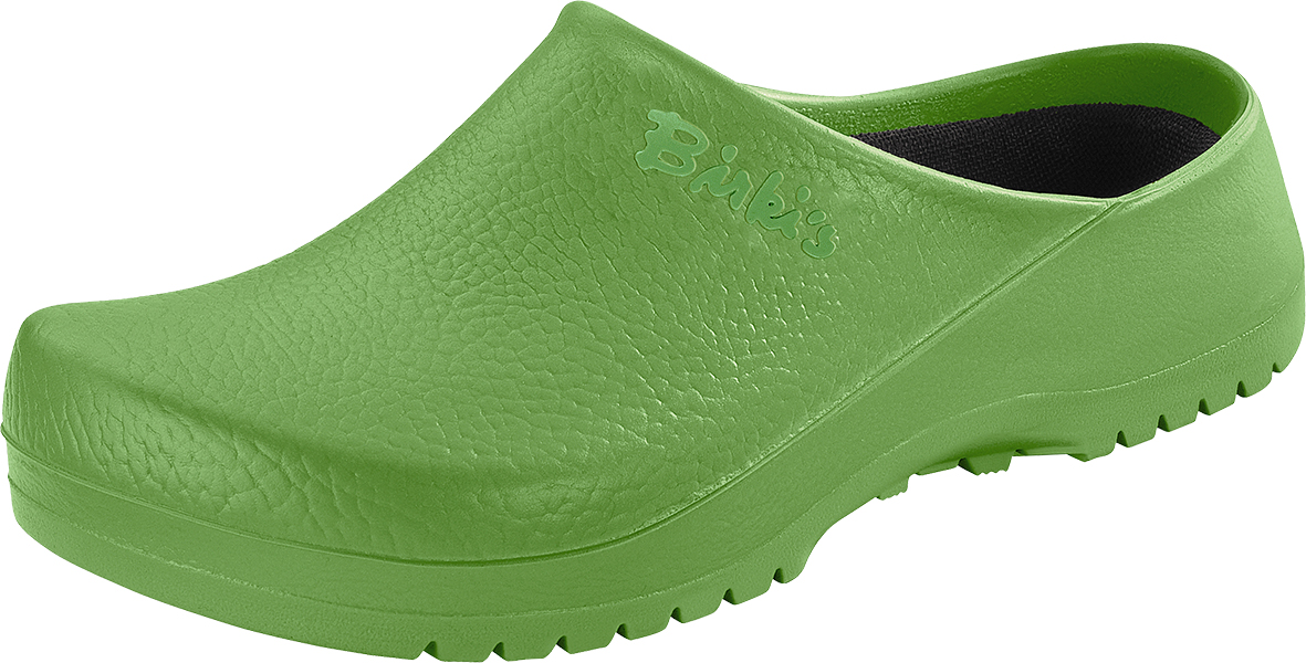 BIRKENSTOCK-Footwear, PU-OB-Arbeits-Berufs-Clogs, Super Birkis, applegreen