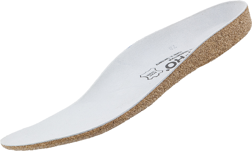 BIRKENSTOCK-White-Line, Schuhzubehör, Ersatzfußbett, Kork, weiß