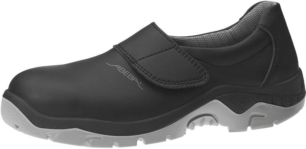 ABEBA-Footwear, S2-Damen- u. Herren-Arbeits-Berufs-Sicherheits-Slipper, schwarz