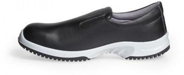 ABEBA-Footwear, UNI6-S3-ESD-Damen- u. Herren-Sicherheits-Arbeits-Berufs-Slipper, Halbschuhe, schwarz