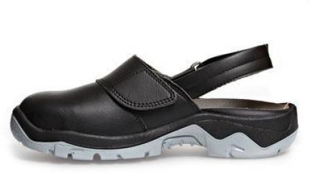 ABEBA-Footwear, SB-Damen- u. Herren-Arbeits-Berufs-Sicherheits-Clogs, schwarz