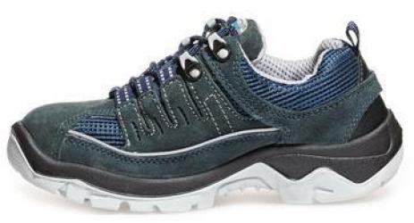 ABEBA-Footwear, S1P-Damen- u. Herren-Sicherheits-Arbeits-Berufs-Schuhe, Halbschuhe, marine