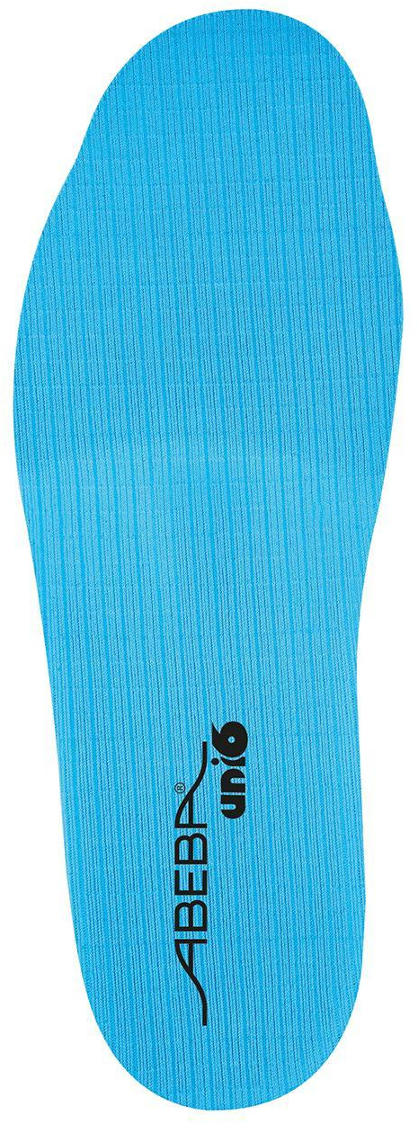 ABEBA-White-Line, Uni6-Einlegesohle, Soft Comfort, weit, für Sicherheitsschuhe Uni6, blau