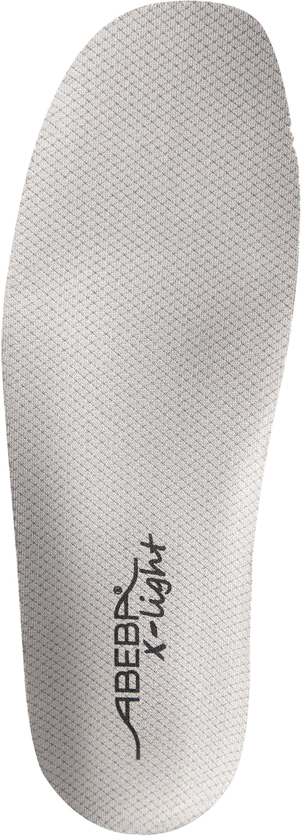 ABEBA-White-Line, X-LIGHT, Einlegesohle, ESD, grau