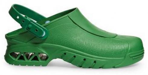 ABEBA-Footwear, OB-Damen- und Herren-Arbeits-Berufs-Clogs, grün