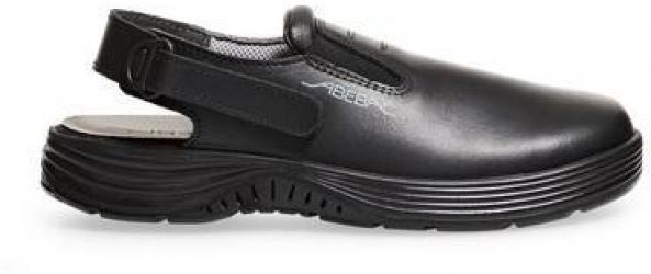 ABEBA-Footwear, X-LIGHT-OB-Damen-und Herren-Arbeits-Berufs-Clogs, schwarz