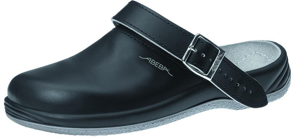 ABEBA-Footwear, OB-Damen- u. Herren-Arbeits-Berufs-Clogs, schwarz