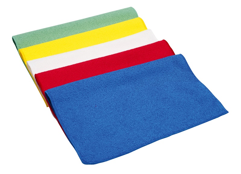 MEIKO-Hygiene, MICROFASERTUCH FLUFFY, Pkg. á 5 Stück, blau