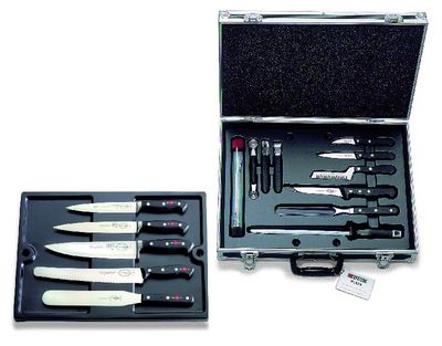 DICK-Koch-Schlachter-Werkzeug, Kochkoffer Plaza mit Messer