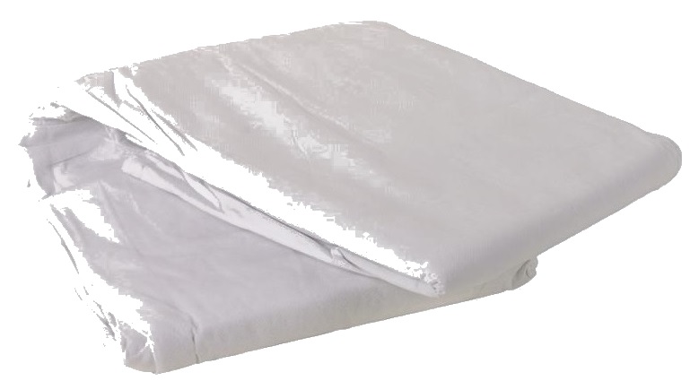 AMPRI-Hygiene, Einweg Decke, ca 190g, einzeln im Polybeutel, 110 x 190 cm, VE= 36 Stück, weiß