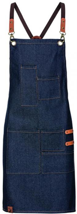 Exner-Jobwear, Latzschürze Denim 80 x 70 cm Navy