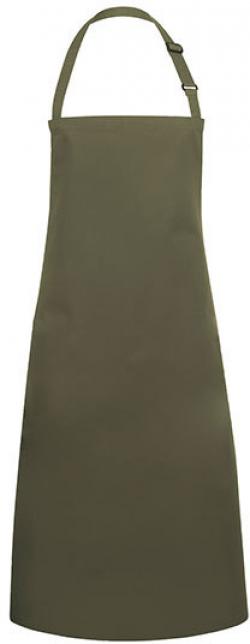 L-Karlowsky-Jobwear, Latzschürze Basic mit Schnalle 75 x 90 cm Moss Green