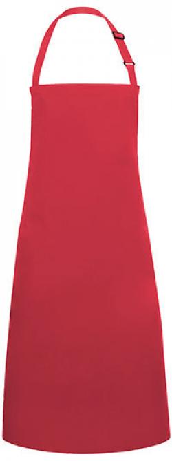 L-Karlowsky-Jobwear, Latzschürze Basic mit Schnalle 75 x 90 cm Raspberry