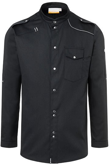 L-Karlowsky-Jobwear, Kochhemd New Identity Black
