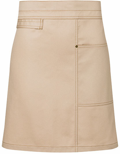 L-Karlowsky-Jobwear, Vorbinder Urban Casual-Style 70 x 50 cm Beige