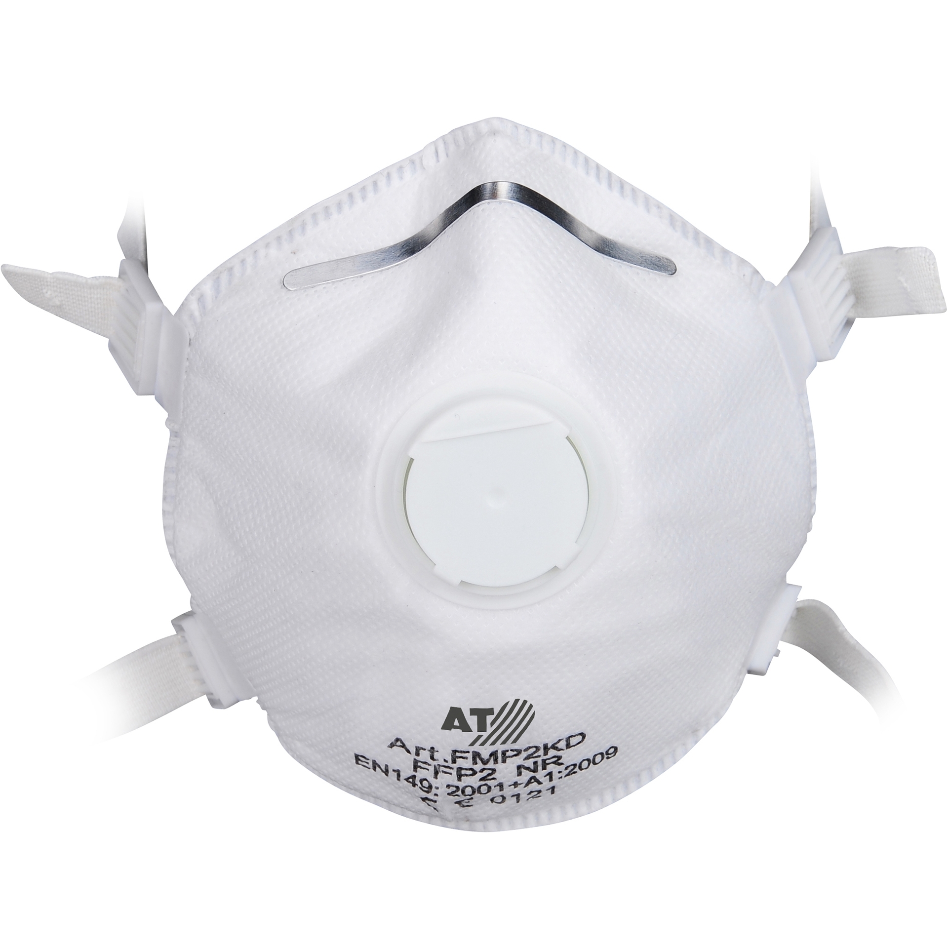 ASATEX-Hygiene, Atemschutz-Maske, Feinstaubmaske FFP2 NR D FMP2KD, weiss, VE = 120 Stück