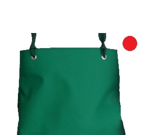 SCHLACHTHAUSFREUND-Kleidung-Reinigung, Nässe-Schutz-Cleaning, Ledotex EL-70-Gummi-Schürze, 1420, rot, VE = 5