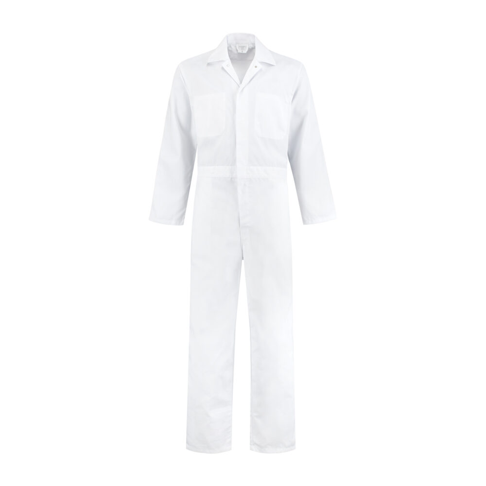 Bestex-Jobwear, Overall Polyester/Baumwolle, 260g/m², weiß