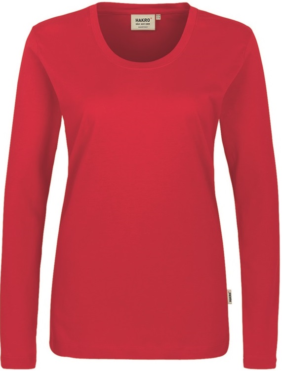 HAKRO-Jobwear, Damen-Longsleeve Classic, rot
