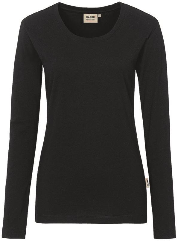 HAKRO-Jobwear, Damen-Longsleeve Performance, schwarz