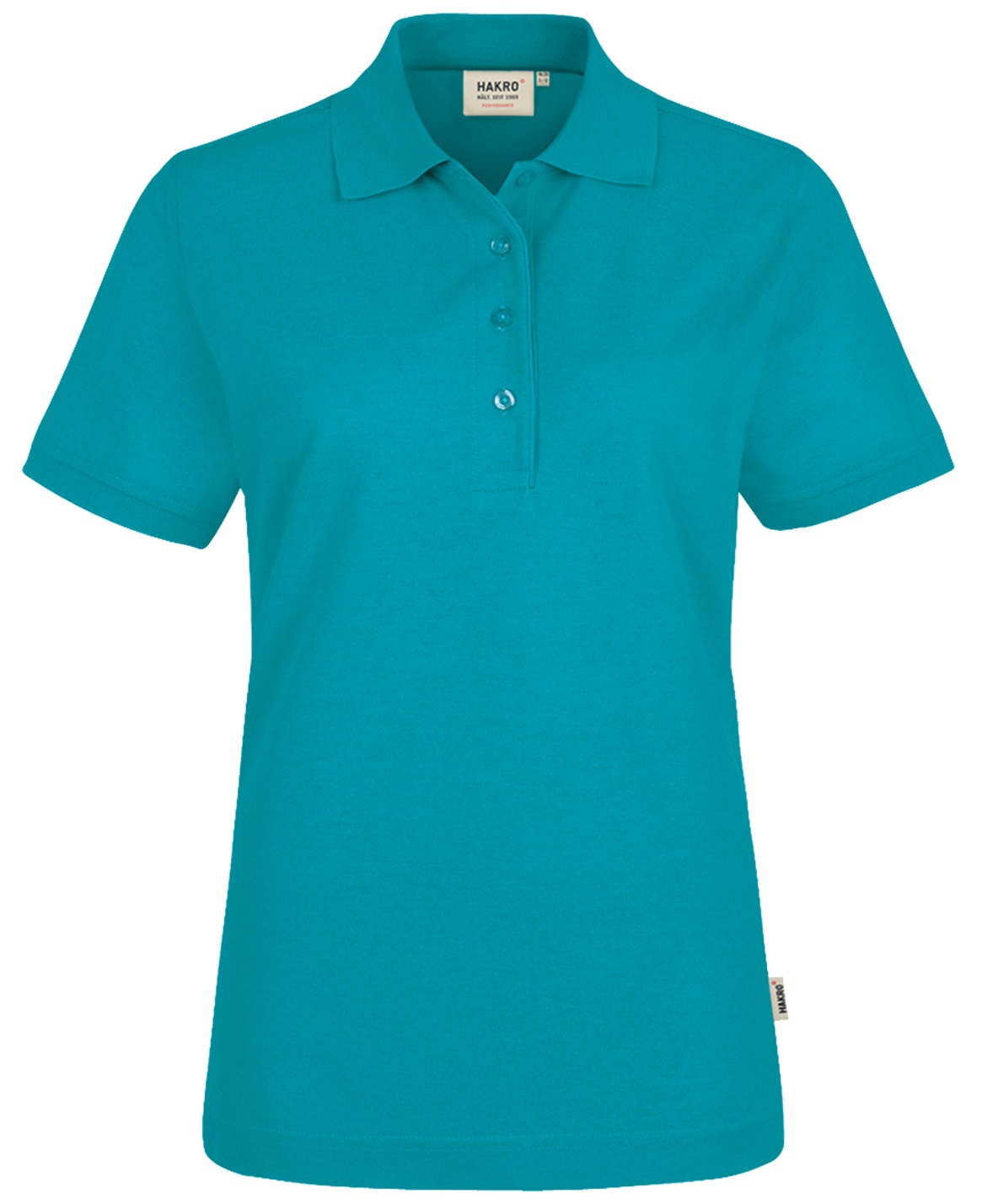 HAKRO-Jobwear, Damen-Poloshirt, Arbeitsshirt, Performance, 200 g / m², smaragd