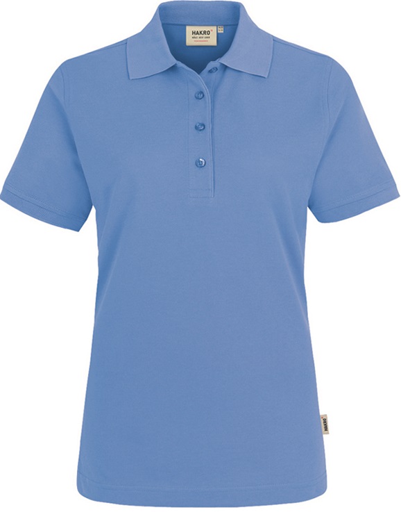 HAKRO-Jobwear, Damen-Poloshirt, Arbeitsshirt, Performance, malibu-blue