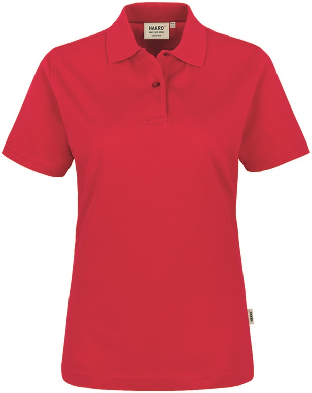 HAKRO-Jobwear, Damen-Poloshirt, Arbeitsshirt, Top, rot