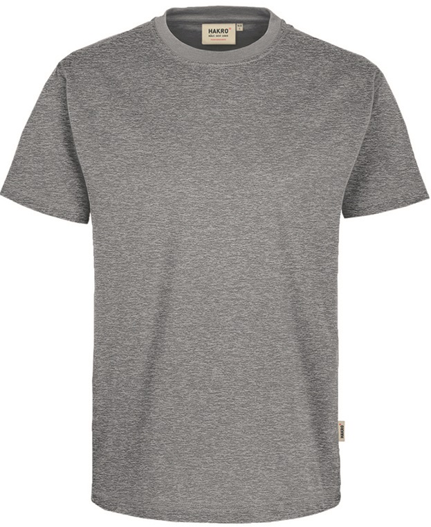 HAKRO-Jobwear, T-Shirt, Arbeitsshirt, Performance, grau-meliert