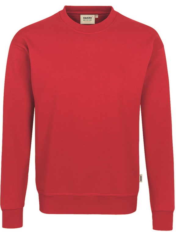 HAKRO-Jobwear, Sweatshirt, Arbeitsshirt, Performance, rot