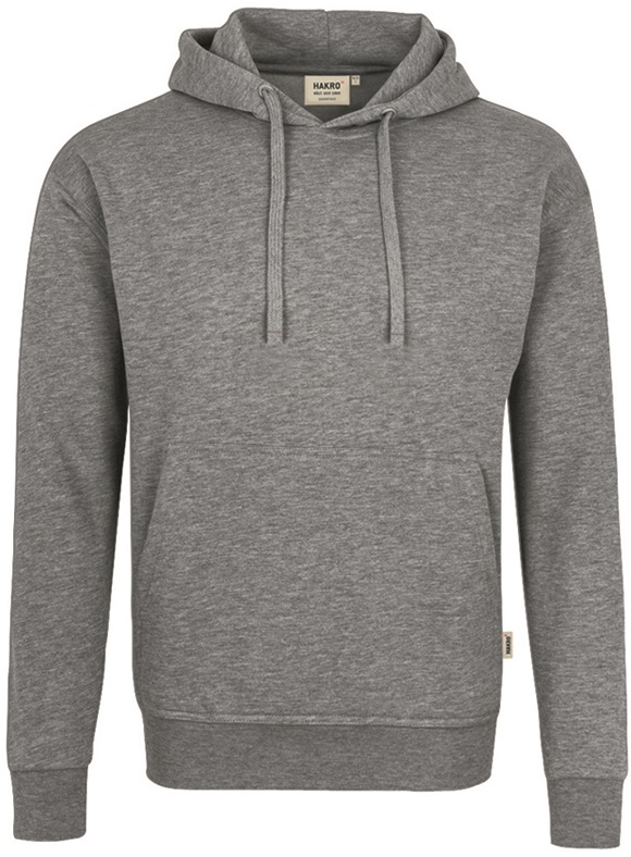 HAKRO-Jobwear, Kapuzen-Sweatshirt, Arbeitsshirt, Premium, grau-meliert