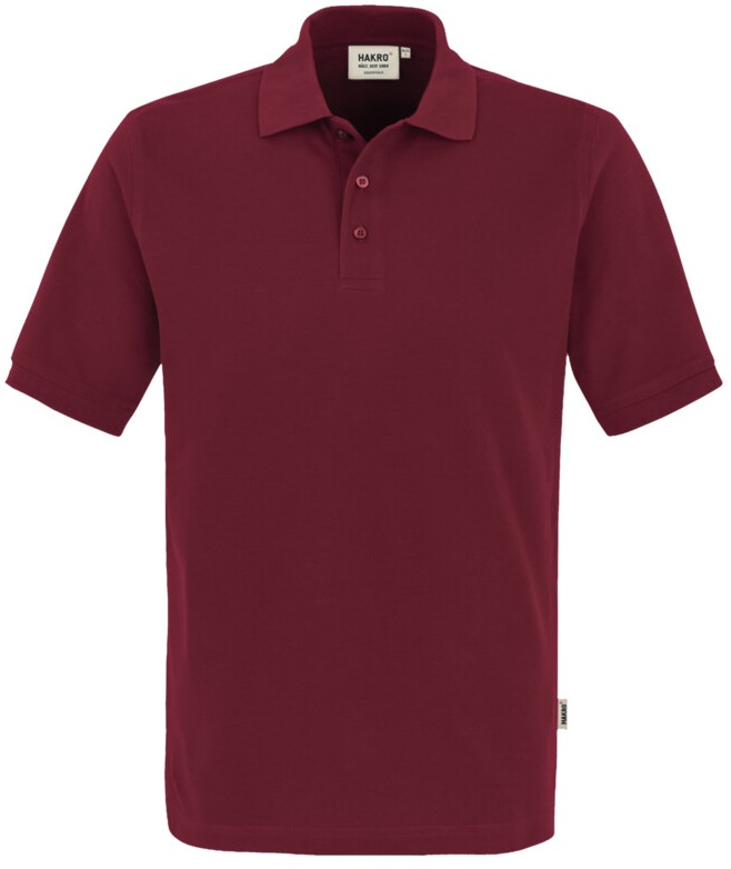 HAKRO-Jobwear, Poloshirt, Arbeitsshirt, Classic, weinrot